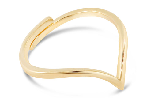 Gerundetes Dreiecks Ring
